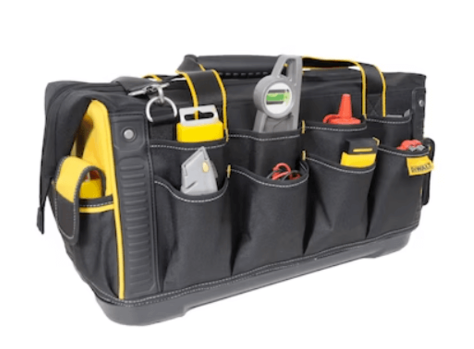 תיק כלי עבודה סגור עם בסיס קשיח DEWALT 1-79-209 - דיוולט