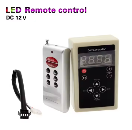 בקר 12V, מריץ לדים פיקסל, מג'יק מבוססי מעגל משולב