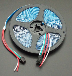 סרט לדים 5050, DC5V, כל לד ניתן לתכנות ע