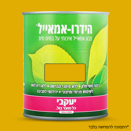 הידרו אמאייל – צבע לעץ ומתכת 750 מ