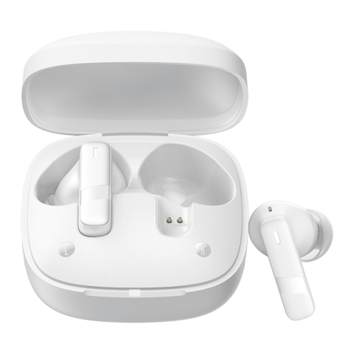אוזניות אלחוטיות Baseus Bowie E20 TWS בצבע לבן