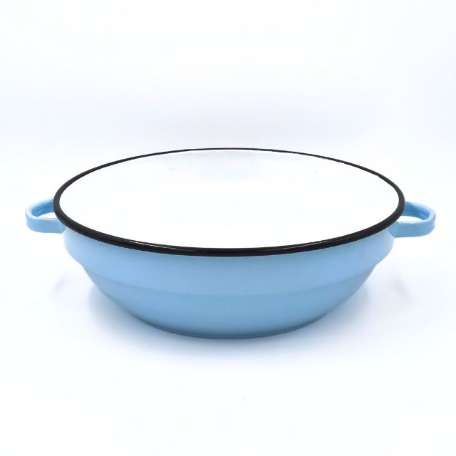 כלי הגשה אמייל גדול קוטר 30 ס