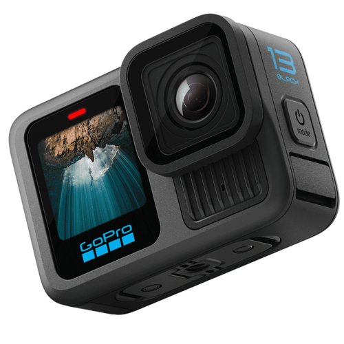 מצלמת אקסטרים GoPro HERO13 BLACK, שנתיים אחריות יבואן רשמי 