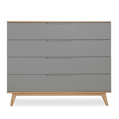 שידת אחסנה קיילי אפור/עץ – Kylie™ Dresser Graphit/Wood 120 cm