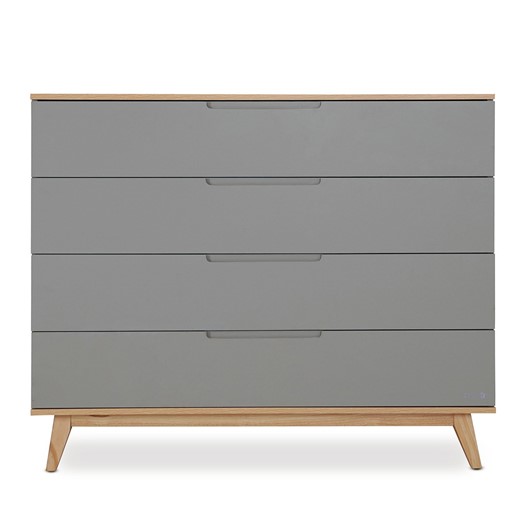 שידת אחסנה קיילי אפור/עץ – Kylie™ Dresser Graphit/Wood 120 cm
