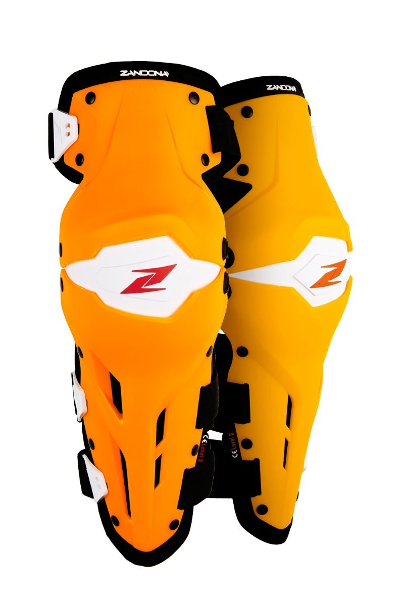מגני ברכיים זנדונה כתום / לבן - ZANDONA X-TREME KNEE GUARDS