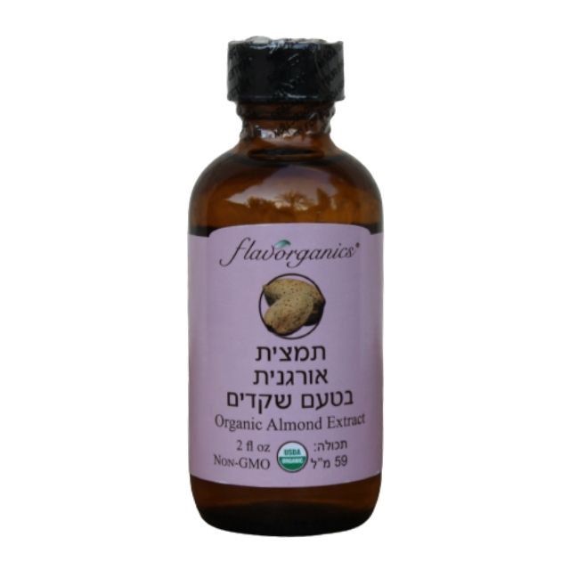 תמצית אורגנית בטעם שקדים 59 מ