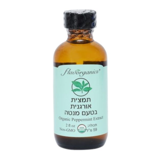 תמצית אורגנית בטעם מנטה 59 מ