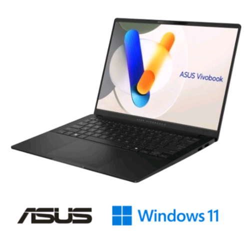 מחשב נייד אסוס M5406WA-PP061W  Asus Vivobook S14 AMD Ryzen AI 9 כונן 1TB SSD זיכרון 24GB מערכת הפעלה כלולה