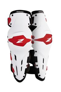מגני ברכיים זנדונה לבן / אדום - ZANDONA X-TREME KNEE GUARDS