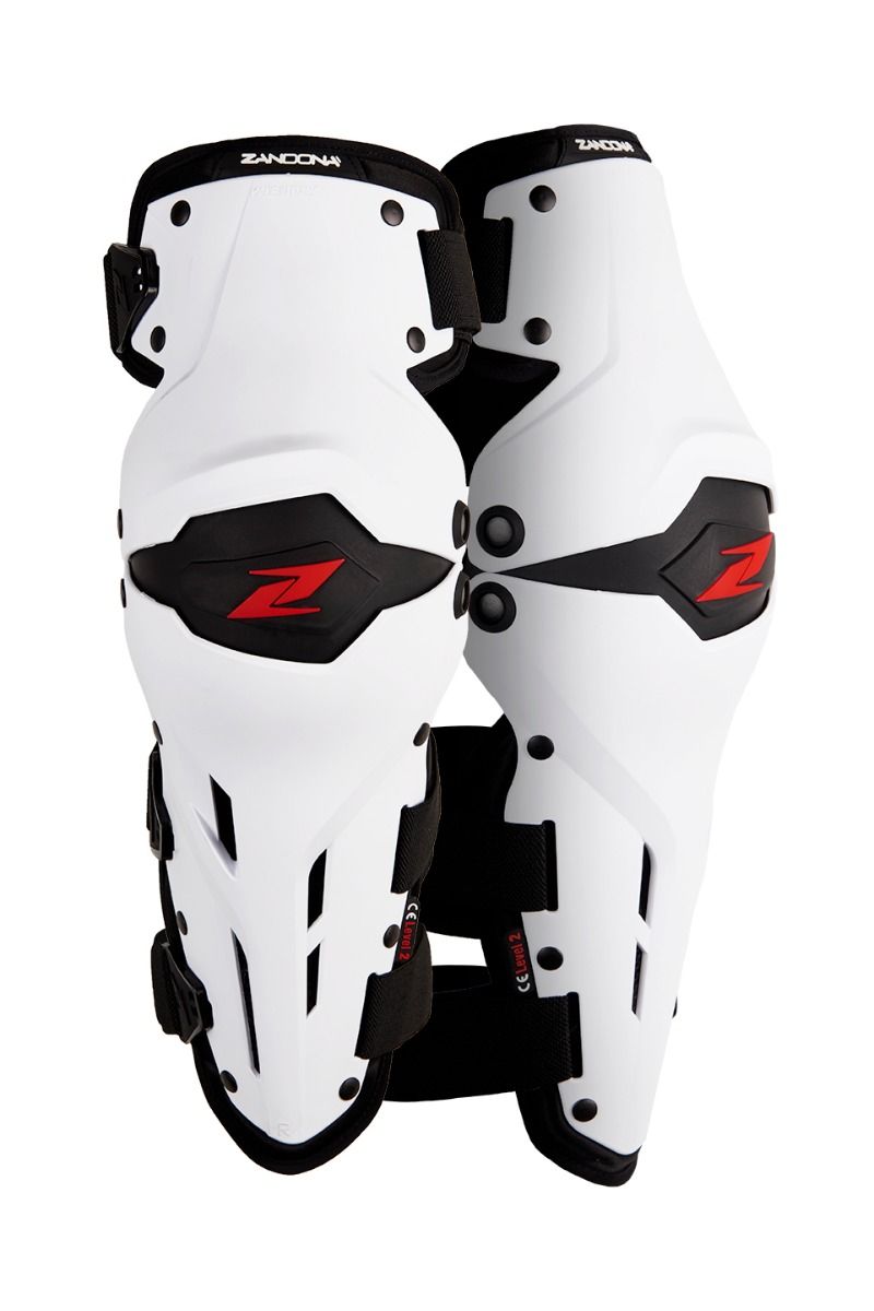 מגני ברכיים זנדונה לבן / שחור - ZANDONA X-TREME KNEE GUARDS