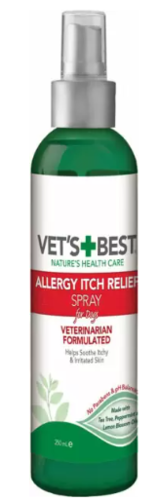 VET'S BEST NATURE'S HEALTH CARE - תרסיס להקלה מגירודים לכלבים 250 מ