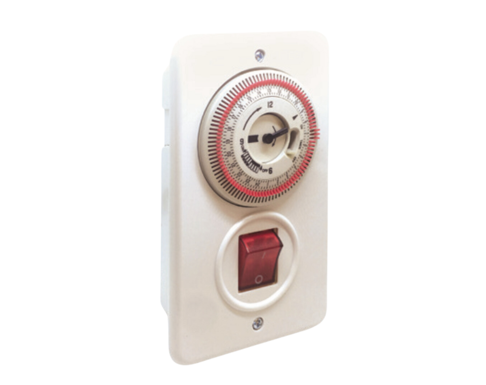 שעון לדוד 24 שעות + מפסק תחת הטיח 