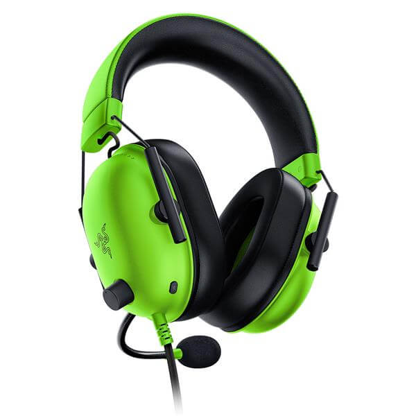 אוזניות גיימינג RAZER BLACKSHARK V2 X 3 ירוק 