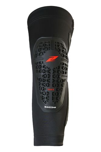 מגני ברכיים זנדונה שחור - ZANDONA NETCUBE PRO FIT SHORT KNEE GUARDS