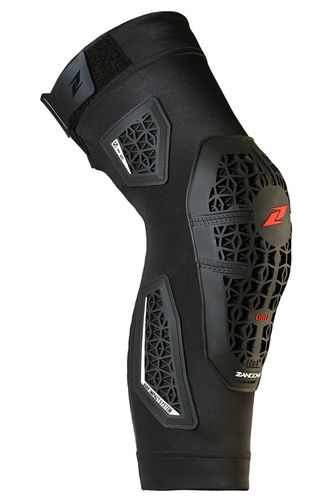 מגני ברכיים זנדונה שחור - ZANDONA NETCUBE PRO FIT SHORT KNEE GUARDS