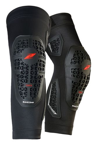 מגני ברכיים זנדונה שחור - ZANDONA NETCUBE PRO FIT SHORT KNEE GUARDS