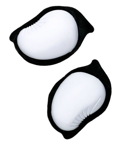 זוג סליידרים לחליפת עור זנדונה לבן - ZANDONA KNEE SLIDERS EVO 
