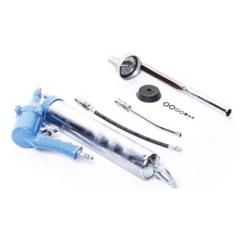 אקדח גריז ROHER TOOLS דגם 1031207 משולב פניאומטי וידני עם פיות גירוז לשימוש מקצועי
