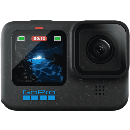 מצלמת אקסטרים GoPro HERO12 Black, שנתיים אחריות יבואן רשמי 