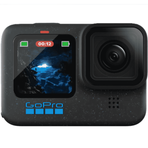 מצלמת אקסטרים GoPro HERO12 Black, שנתיים אחריות יבואן רשמי 