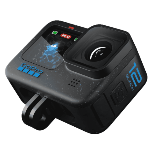 מצלמת אקסטרים GoPro HERO12 Black, שנתיים אחריות יבואן רשמי 
