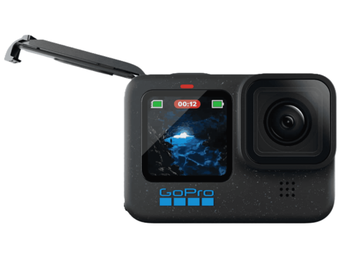 מצלמת אקסטרים GoPro HERO12 Black, שנתיים אחריות יבואן רשמי 