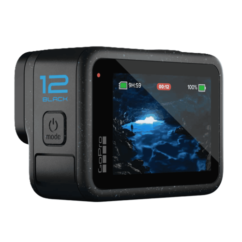מצלמת אקסטרים GoPro HERO12 Black, שנתיים אחריות יבואן רשמי 