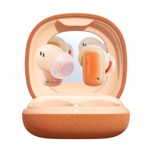 אוזניות אלחוטיות עם מסנן רעשים Baseus AirNora 2 True Wireless Earphones בצבע כתום