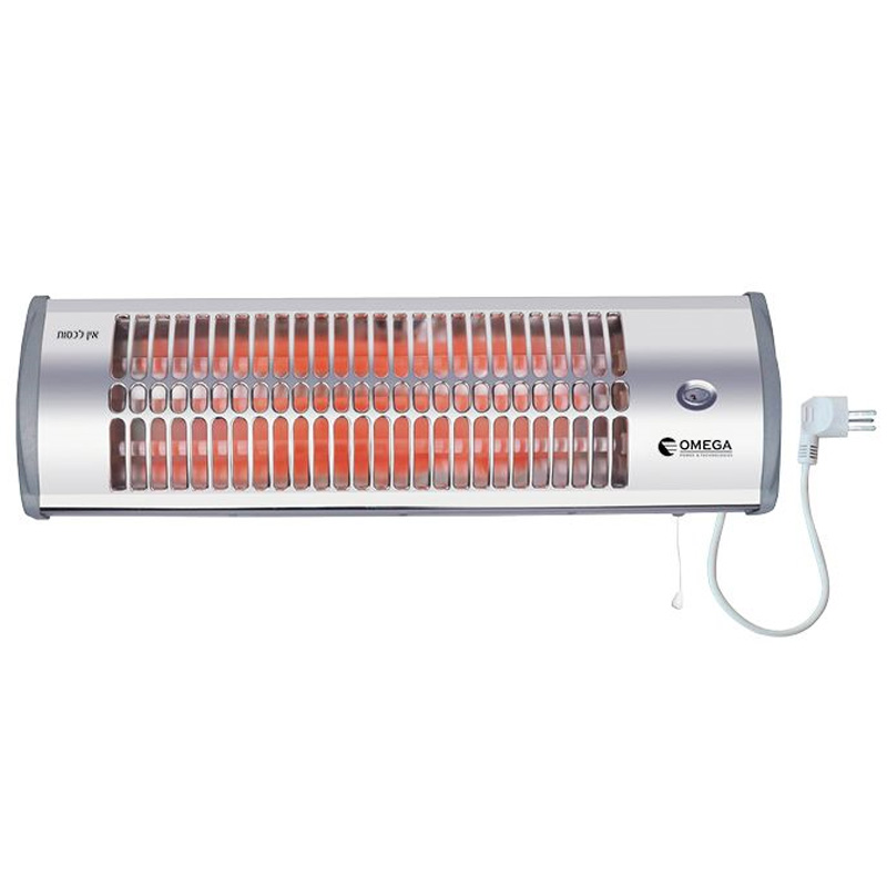 תנור אינפרא 3 גופים לאמבטיה חוט משיכה MATRIX OM-BT1500i 1500W מטריקס