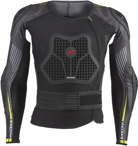 מגן גוף זנדונה שחור - ZANDONA NETCUBE ACTION JACKET X7