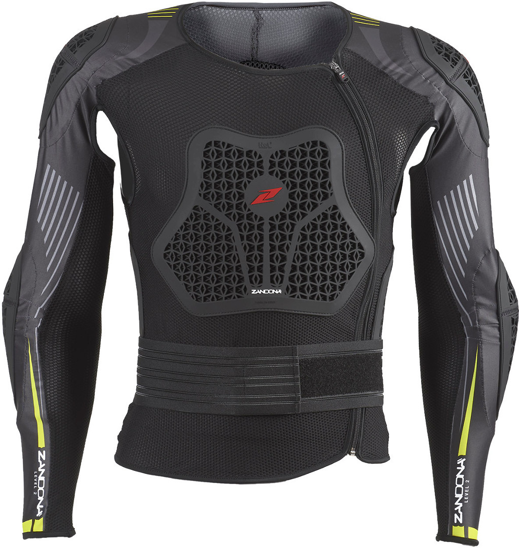 מגן גוף זנדונה שחור - ZANDONA NETCUBE ACTION JACKET X7