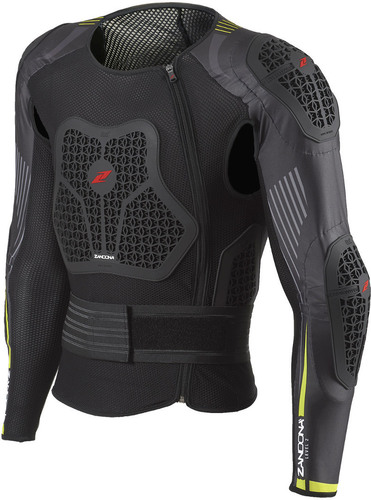 מגן גוף זנדונה שחור - ZANDONA NETCUBE ACTION JACKET X7