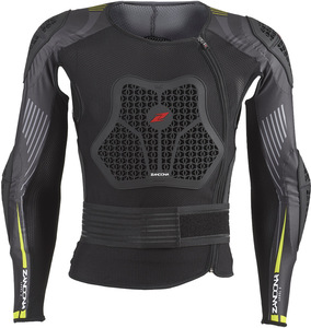 מגן גוף זנדונה שחור - ZANDONA NETCUBE ACTION JACKET X7