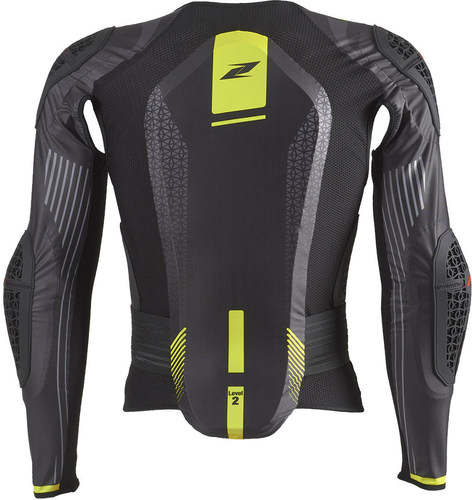 מגן גוף זנדונה שחור - ZANDONA NETCUBE ACTION JACKET X7