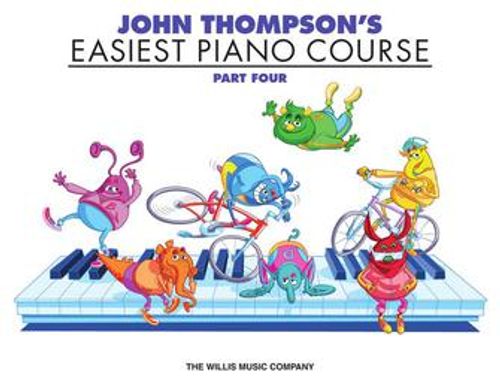 ספר לימוד לפסנתר John Thompson's Easiest Piano Course Book 4