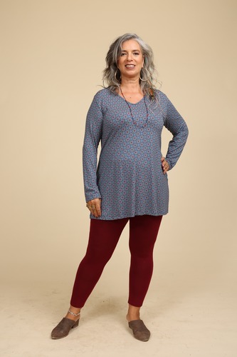 טוניקה שרוול ארוך plus size