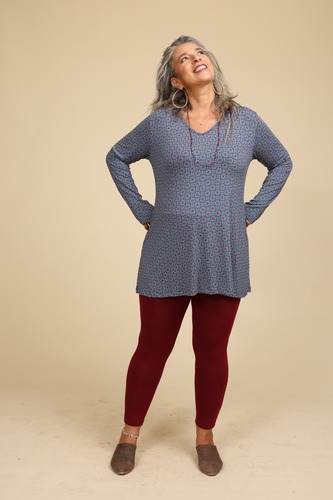 טוניקה שרוול ארוך plus size