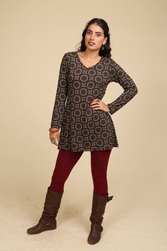 טוניקה שרוול ארוך plus size