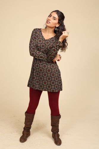 טוניקה שרוול ארוך plus size