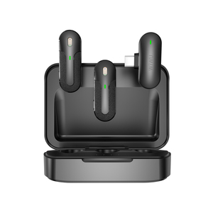 זוג מיקרופונים אלחוטיים לסמארטפון WIWU Wi-WM002 Type-C