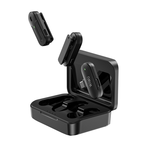 זוג מיקרופונים אלחוטיים לסמארטפון WIWU Wi-WM002 Type-C