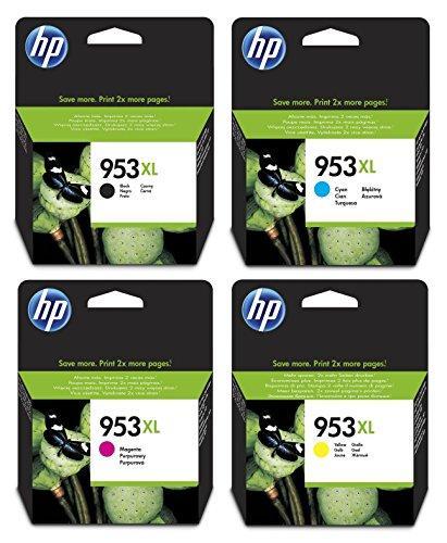 סט 4 ראשי דיו ‏מקוריים 953XL HP
