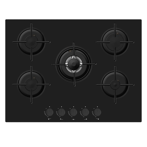 כיריים 5 להבות זכוכית GERMAINE GER-HOB-5-ZONE-GLB