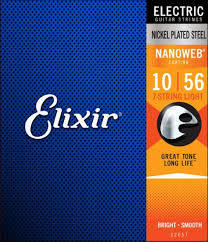 סט 7 מיתרים לחשמלית ELIXIR NANOWEB 10-56