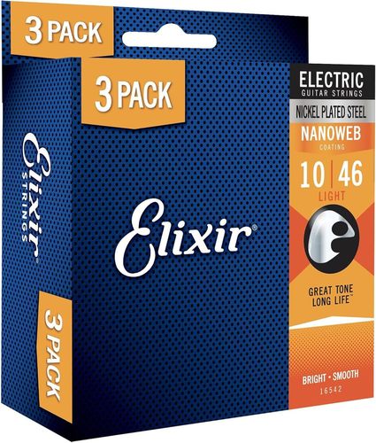 מארז 3 סטים 12052 לחשמלית 10-46 ELIXIR NANOWEB 16542