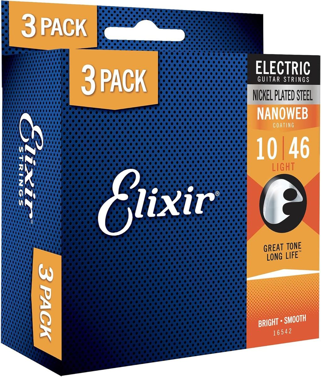 מארז 3 סטים 12052 לחשמלית 10-46 ELIXIR NANOWEB 16542