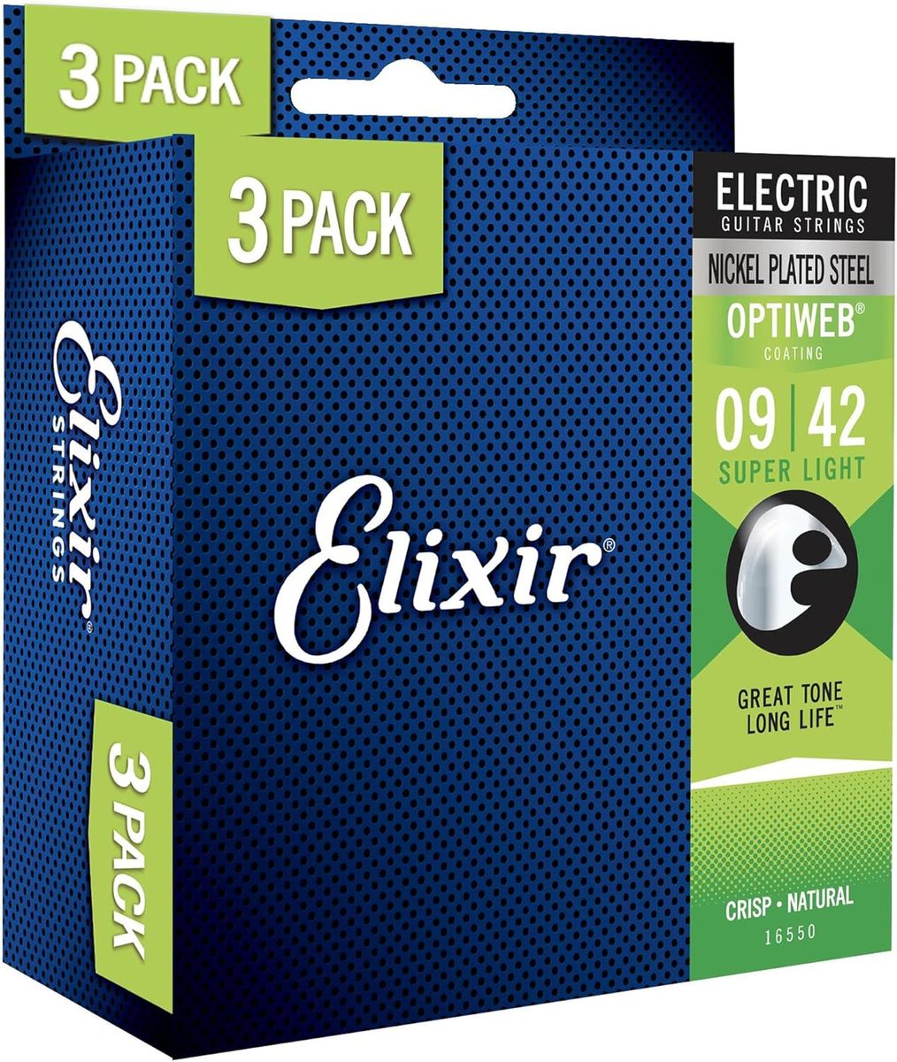 מארז 3 סטים לחשמלית 9-42 ELIXIR OPTIWEB
