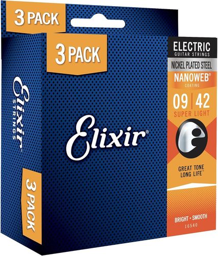 מארז 3 סטים 12002 לחשמלית 9-42 ELIXIR NANOWEB 16540