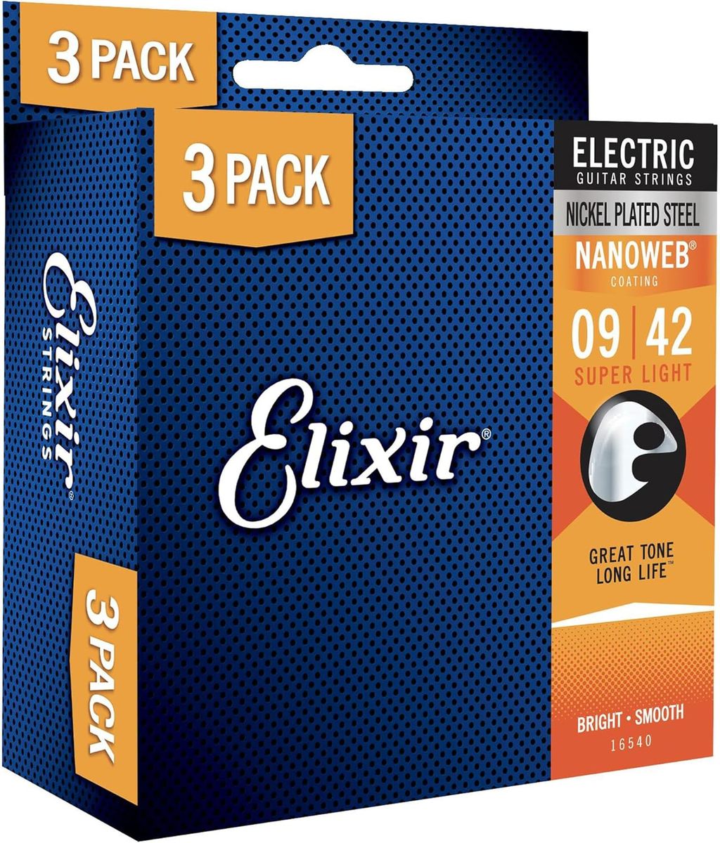 מארז 3 סטים 12002 לחשמלית 9-42 ELIXIR NANOWEB 16540